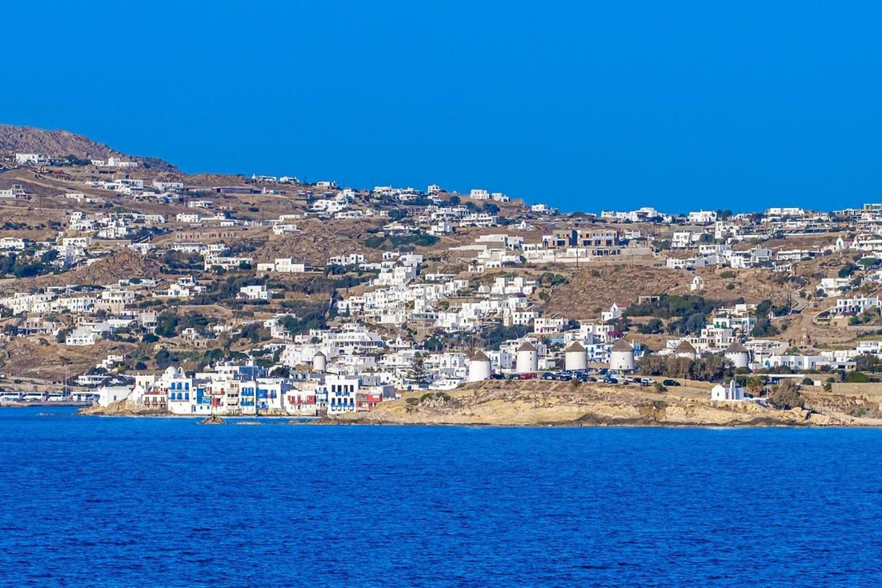 Lilly Villa By Bestofmikonos オルノス エクステリア 写真