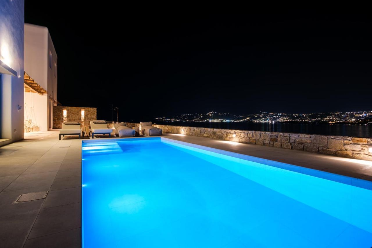 Lilly Villa By Bestofmikonos オルノス エクステリア 写真